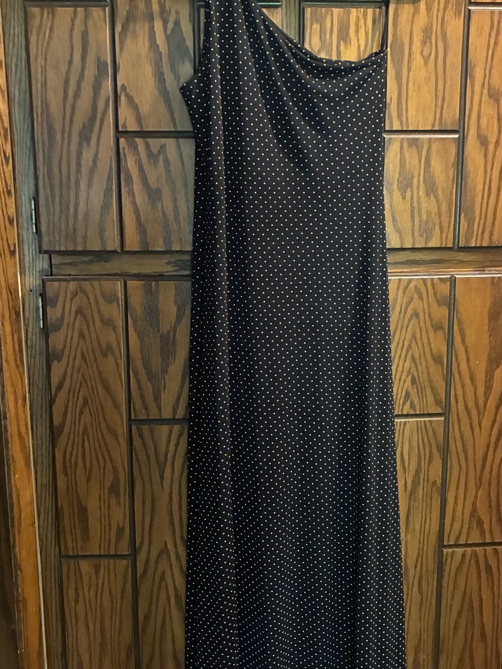 Ralph Lauren Black Dress with White Polka Dots